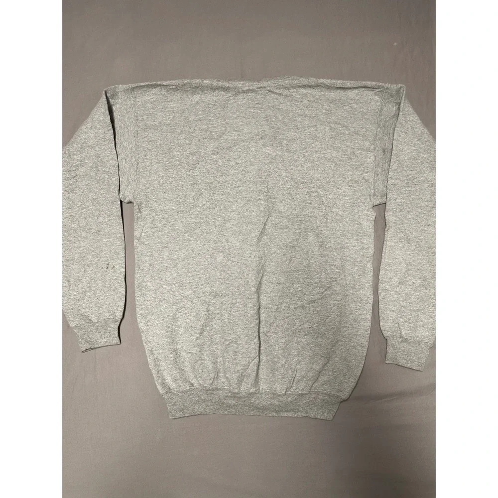 Port and Company Desert Vista Soccer Crewneck Sweatshirt Gray Mens Medium
